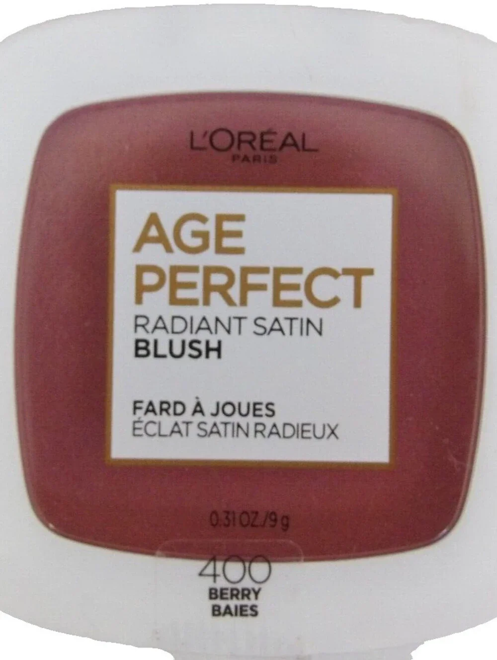 Lot of 2 L'Oreal ~ Age Perfect Radiant Satin Blush ~ #400 Berry ~ New & Sealed